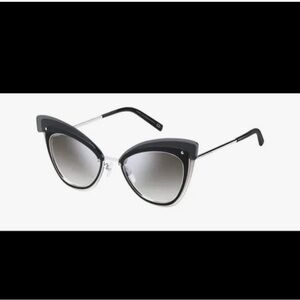 Marc Jacobs layered cat eye sunglasses